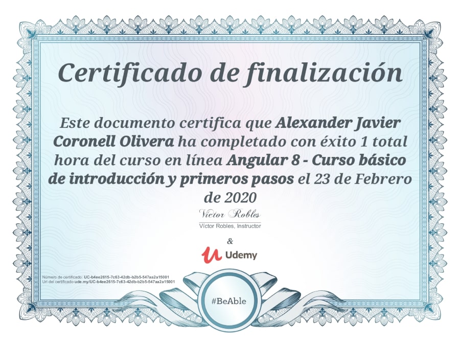 Angular 8 - Introduction and first steps