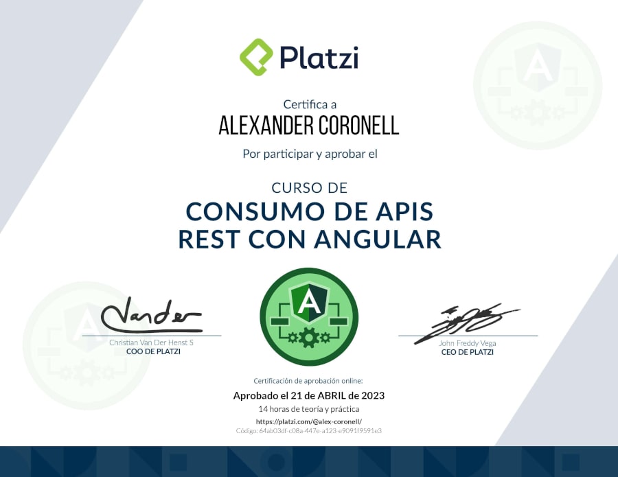 Apis Rest Consume Course with Angular