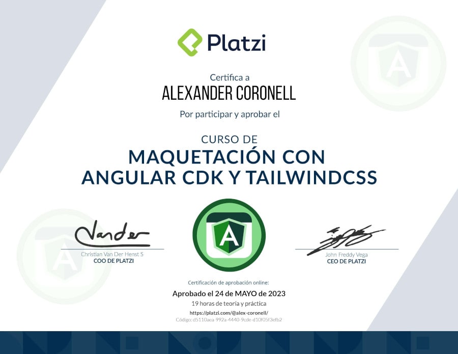 Layout with Angular CDK and TailwindCSS