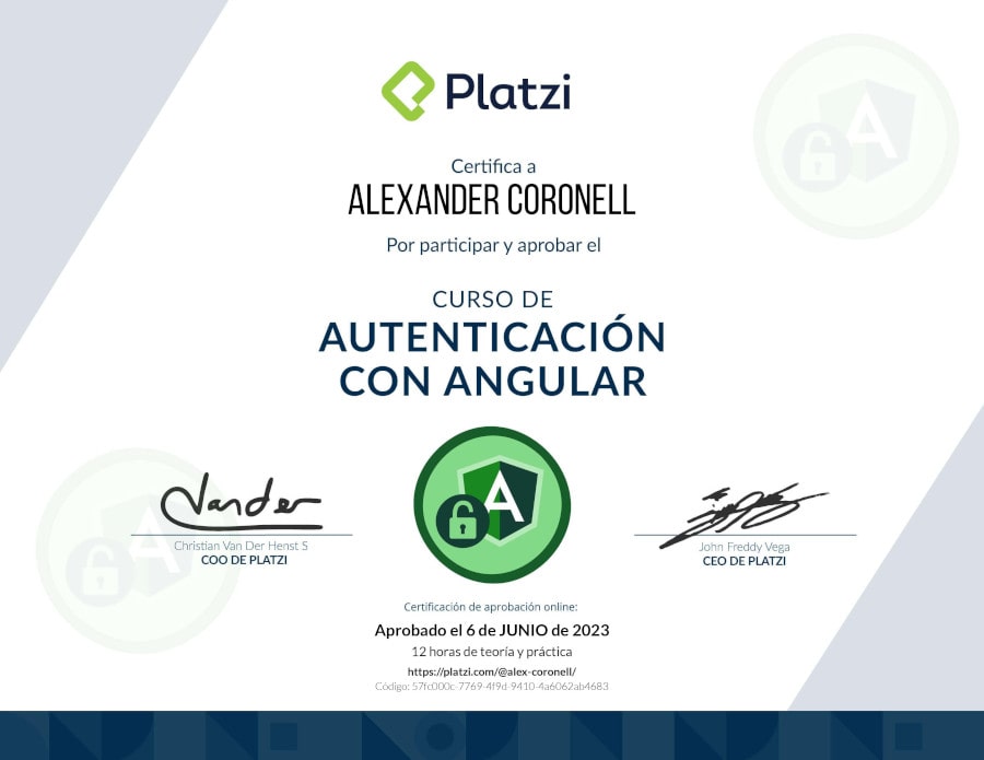 Authentication with Angular