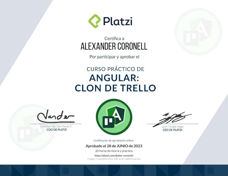 Angular Practical Course: Trello Clone