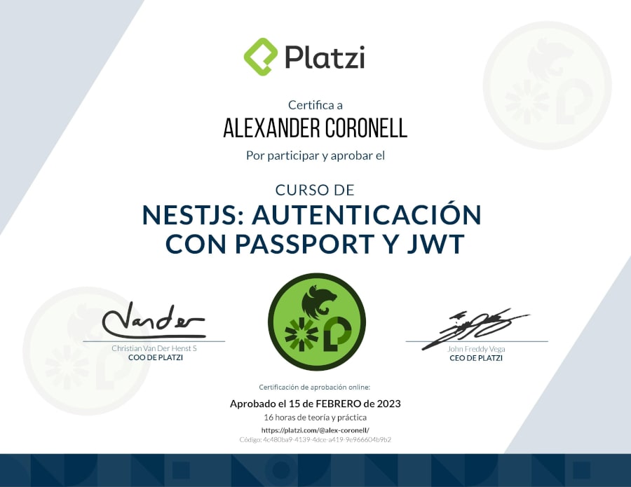 NestJS Course: Authentication with Passport and JWT