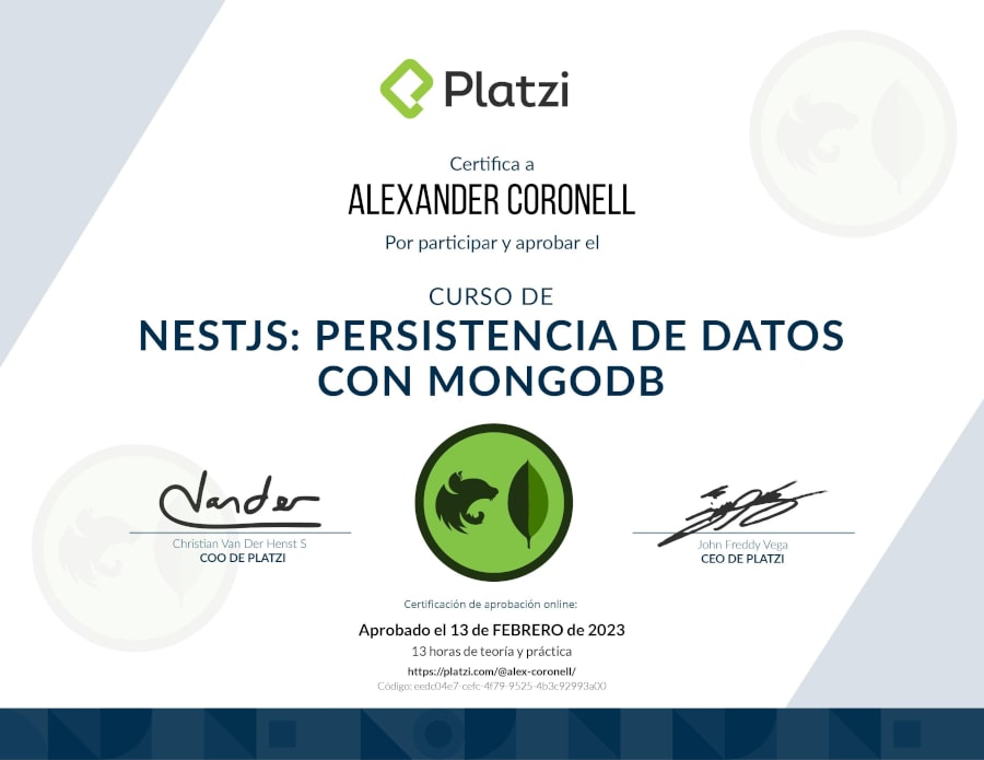 NestJS Course: Data Persistence with MongoDB