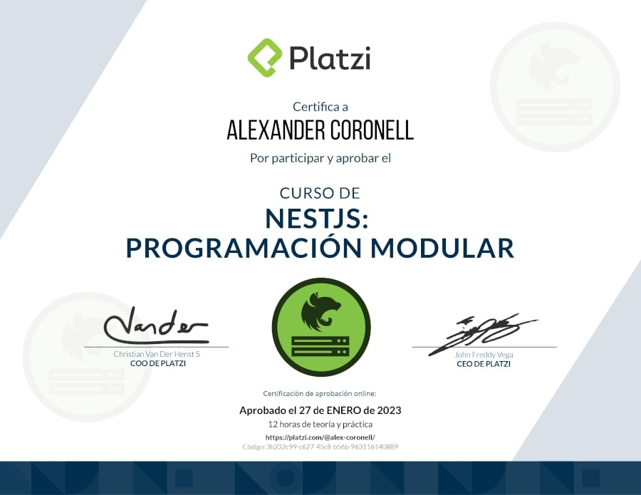 NestJS Course: Modular Programming