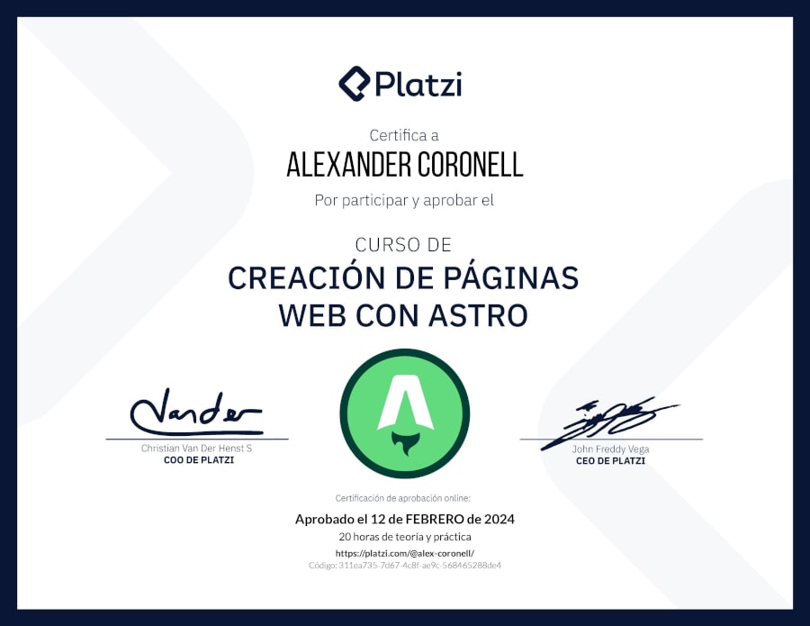 Web Page Creation Course with Astro