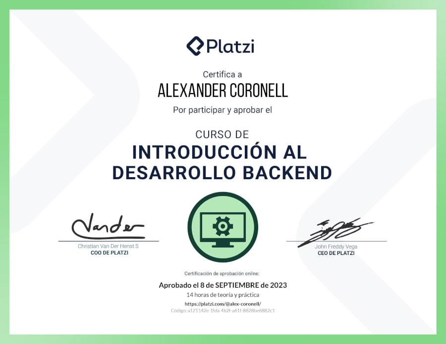 Introduction to Backend Development Course