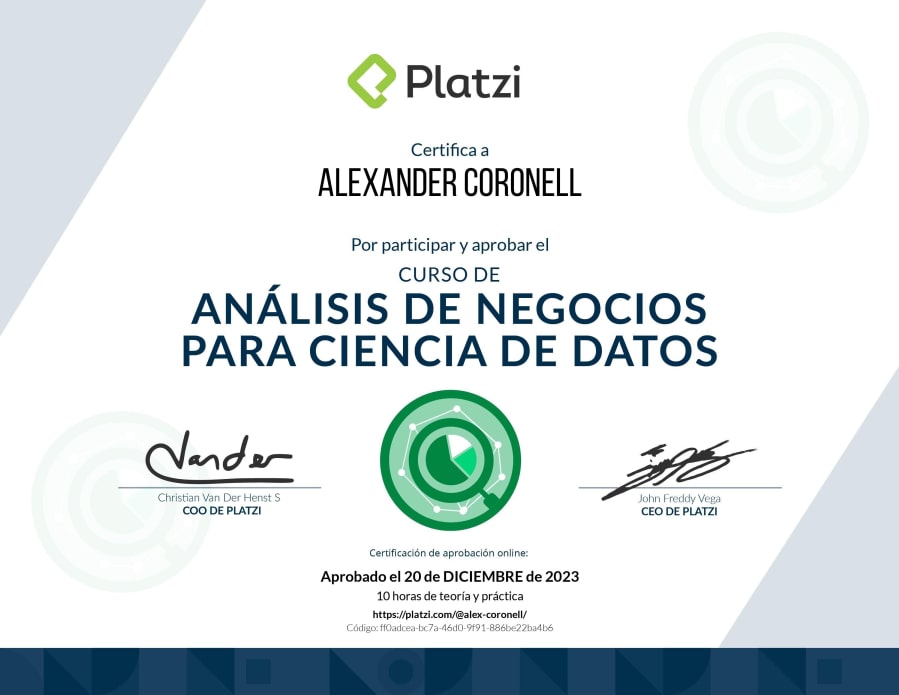 Business Analysis Course for Data Science