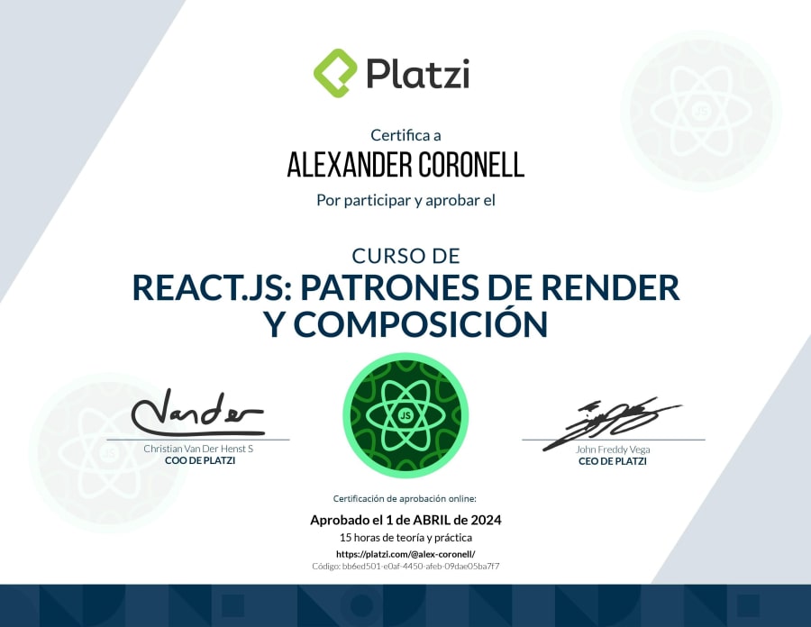 React.JS Course: Rendering Patterns and Composition