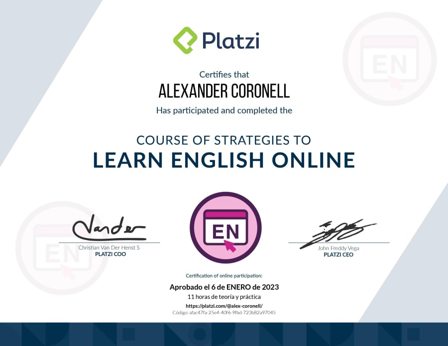 Strategies to learn English Online
