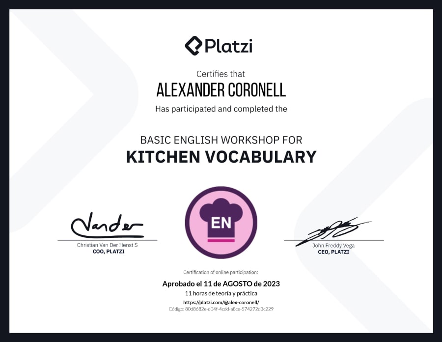 Basic English Workshop A2 - Kitchen Vocabulary