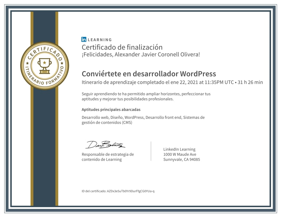 Become a Wordpress developer