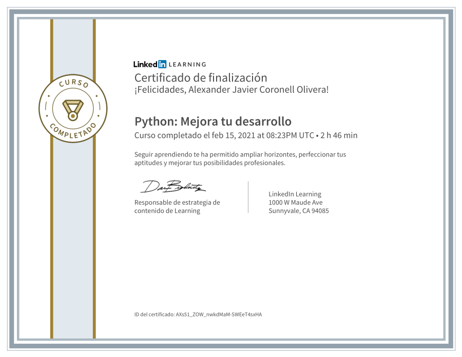 Python: Improve your development