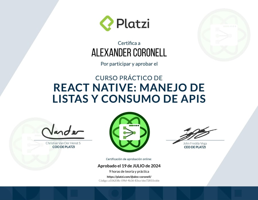 React Native: List Management and API Consumption