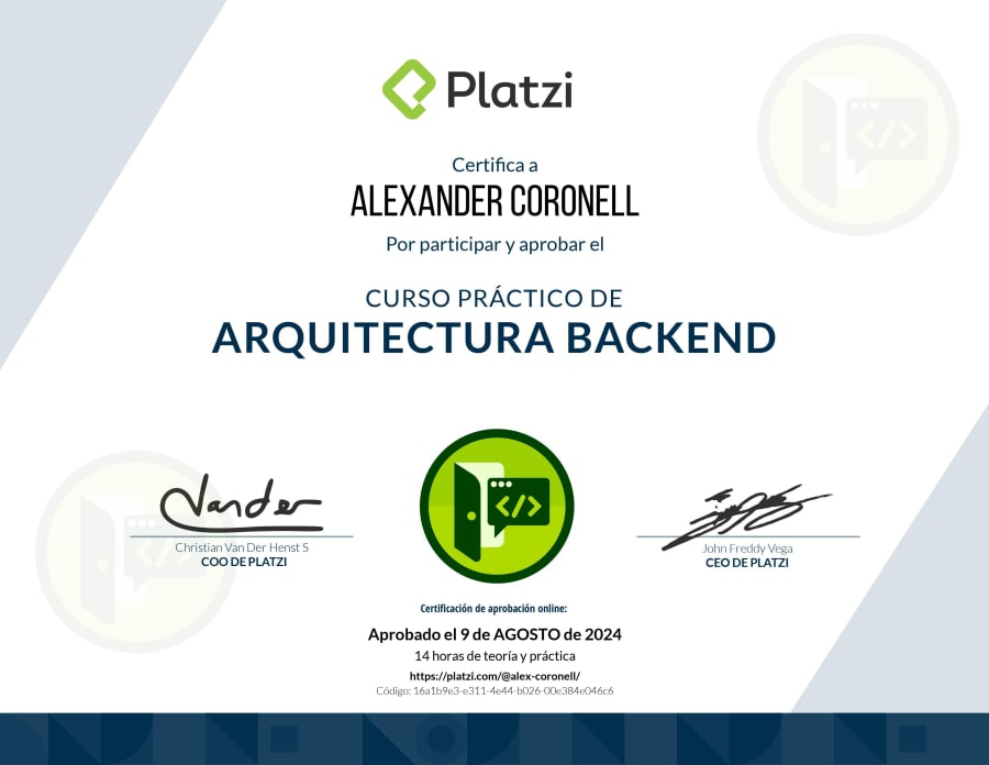 Practical Backend Architecture Course