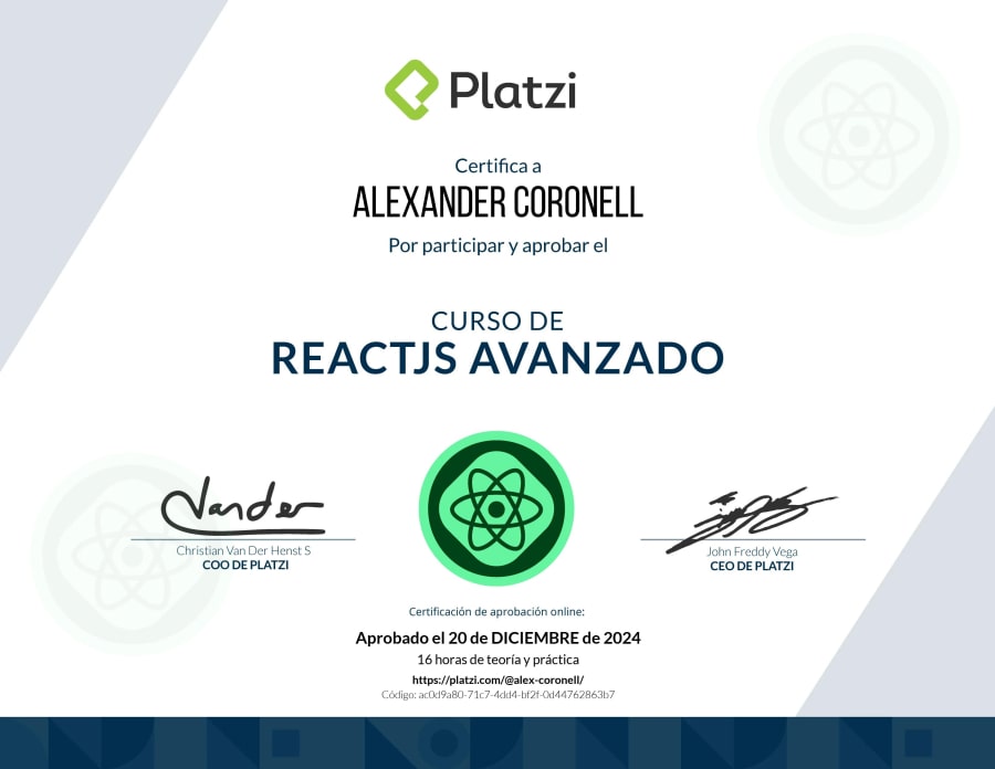 Advanced React Course
