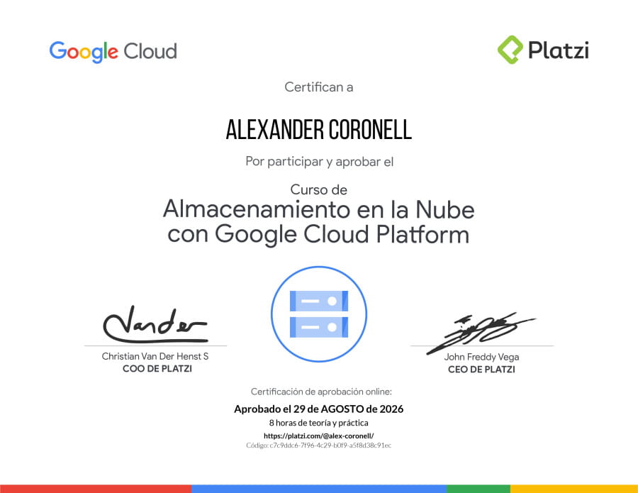 Cloud Storage Course with Google Cloud Platform